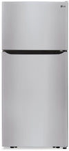 LG 30\" 20 Cu. Ft. Top-Mount Refrigerator - Smudge Proof Stainless Steel - LTCS20020S