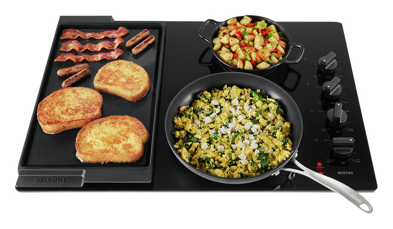 Maytag 30\" 4-Element Electric Cooktop - Black - MEC8830HB