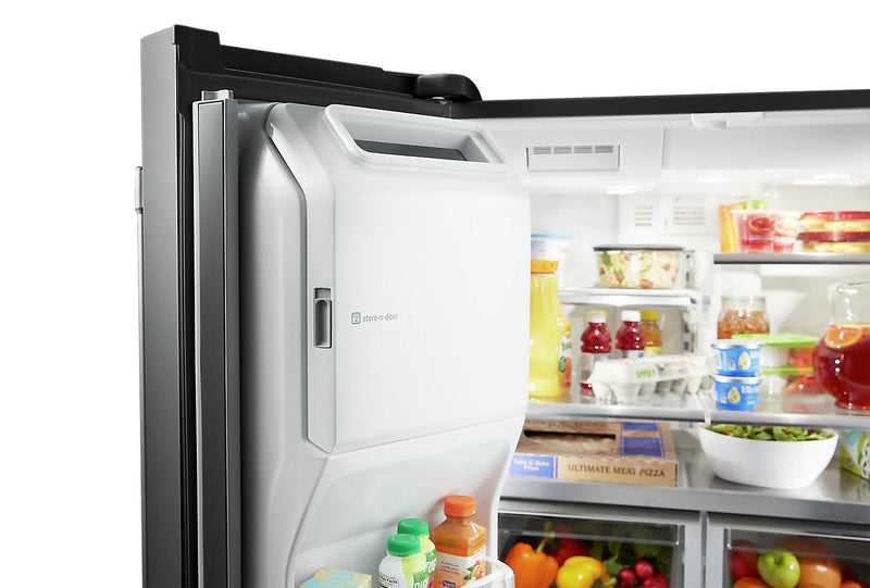Maytag 36\" 27 Cu. Ft. French-Door Refrigerator - Fingerprint Resistant Stainless Steel - MFT2772HEZ