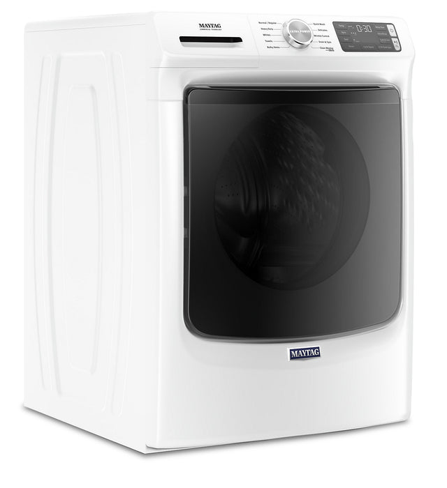 Maytag 5.2 Cu. Ft. Front-Load High-Efficiency Steam Washer - White - Stackable - MHW5630HW