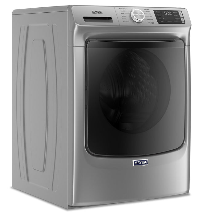 Maytag 5.5 Cu. Ft. Front-Load High-Efficiency Steam Washer - Metallic Slate - Stackable - MHW6630HC