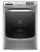 ["Maytag 5.8 Cu. Ft. Smart Front-Load High-Efficiency Steam Washer - Metallic Slate - Stackable - MHW8630HC"]