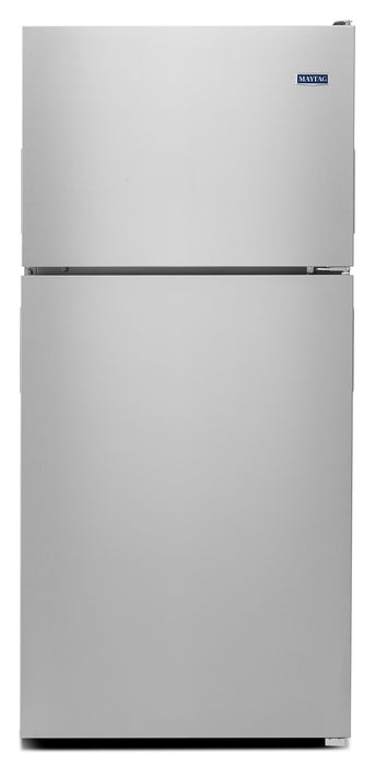 Maytag 33\" 21 Cu. Ft. Top-Mount Refrigerator - Fingerprint Resistant Stainless Steel - MRT311FFFZ