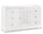 ["Ava Bedroom 7-Drawer Dresser with LED Light, 67##PACKAGEDETAILSquot;W x 39##PACKAGEDETAILSquot;H, Glam - White"]