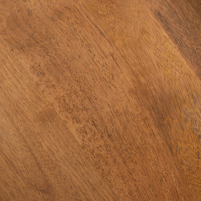 Nashik 20\" Round Accent Table - Brown