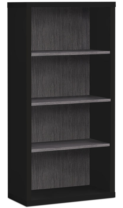 Orion 23.75\" 3-Shelf Bookcase - Greyish Black