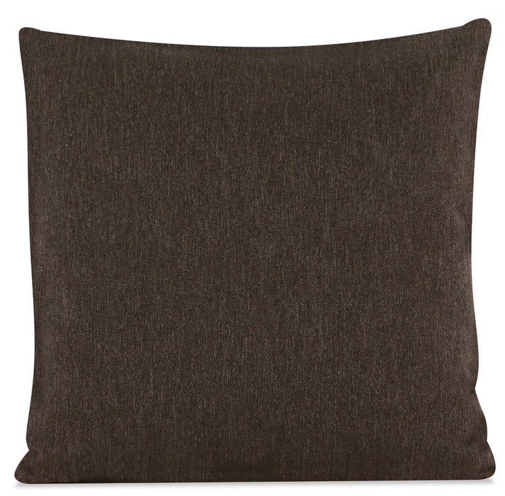 Chenille Accent Pillow - Milo Espresso