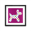 \"Dottie\" Matted and Framed Black 30x30 Wall Art