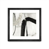\"Black Ink Ii\" Matted and Framed Black 36x36 Wall Art