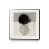 \"Dream Life Inspired Ii\" Canvas Framed Black 20x20 Wall Art