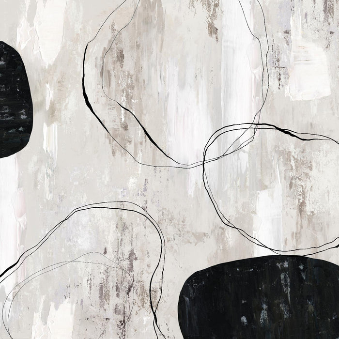 \"Falling Stones\" Giant Art 54x54 Wall Art