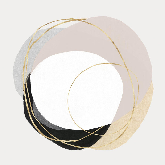 \"Ring Of Gold Ii\" Giant Art 54x54 Wall Art