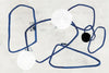 \"Midblue Ii\" Giant Art 72x48 Wall Art