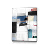 \"Sky Energy I\" Canvas Framed Black 18x24 Wall Art