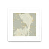 \"Sea Coral Ii\" Matted and Framed White 36x36 Wall Art