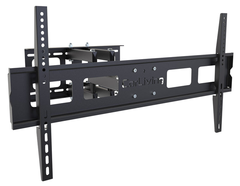 CorLiving Adjustable 40\" - 80\"  Full Motion Flat Panel TV Wall Mount – Black