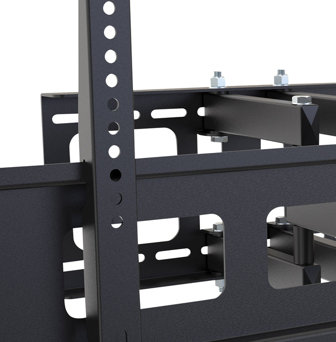 CorLiving Adjustable 40\" - 80\"  Full Motion Flat Panel TV Wall Mount – Black