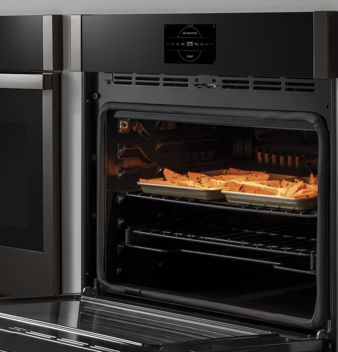 Profile 30\" 5 Cu. Ft. Electric Wall Oven with True European Convection with Direct Air - Stainless - PTS7000SNSS