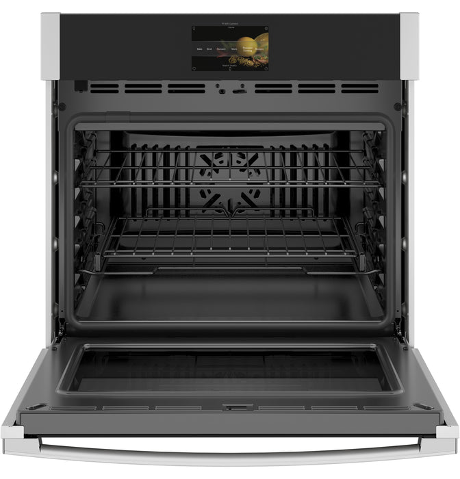 Profile 30\" 5 Cu. Ft. Electric Wall Oven with True European Convection with Direct Air - Stainless - PTS7000SNSS
