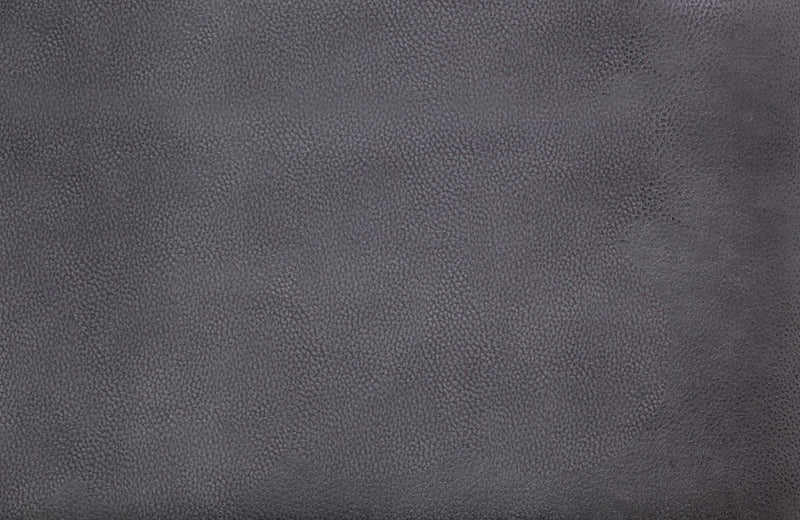 Ross 72.5\" Faux Suede Fabric Power Reclining Loveseat with Power Headrests and Storage Console - Pewter Grey