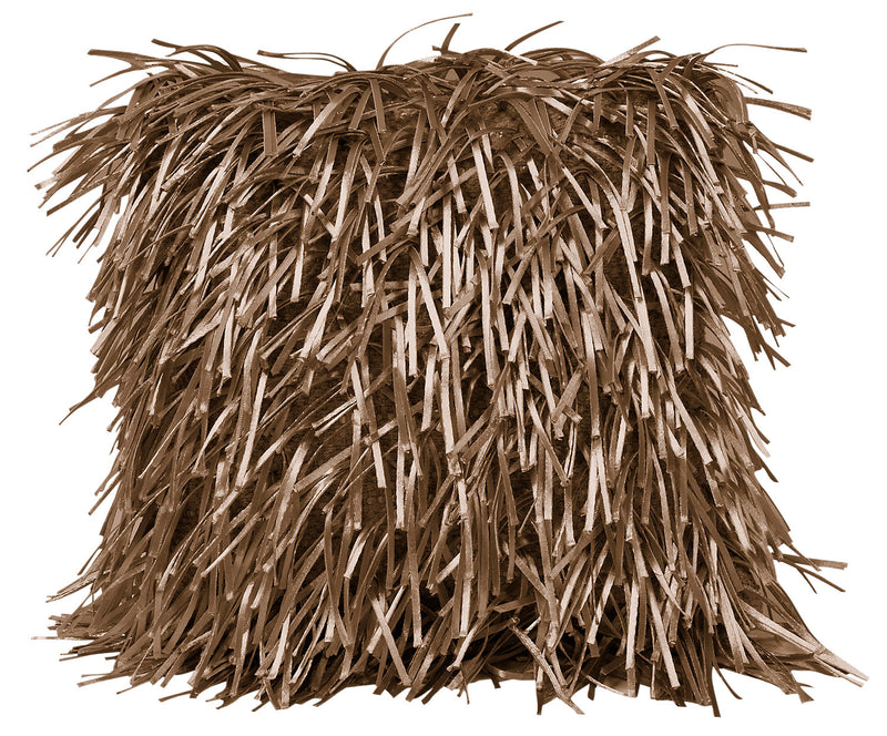 Stringy 16\" Decorative Pillow - Beige