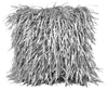 Stringy 16\" Decorative Pillow - Grey
