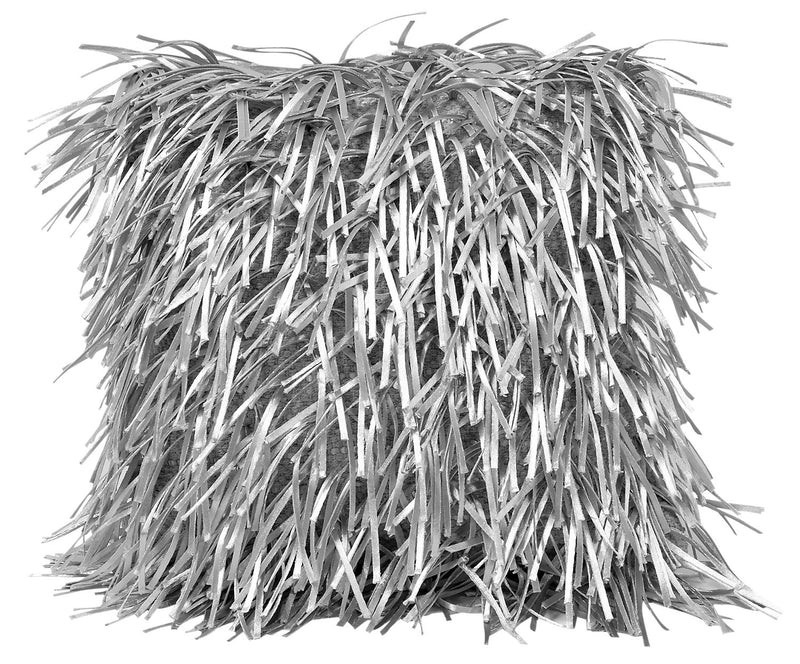 Stringy 16\" Decorative Pillow - Grey