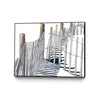 \"Shadows Of Paradise\" Canvas Framed Black 40x30 Wall Art