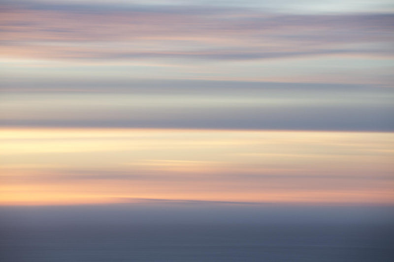 \"Ocean Kisses Sky\" Giant Art 72x48 Wall Art