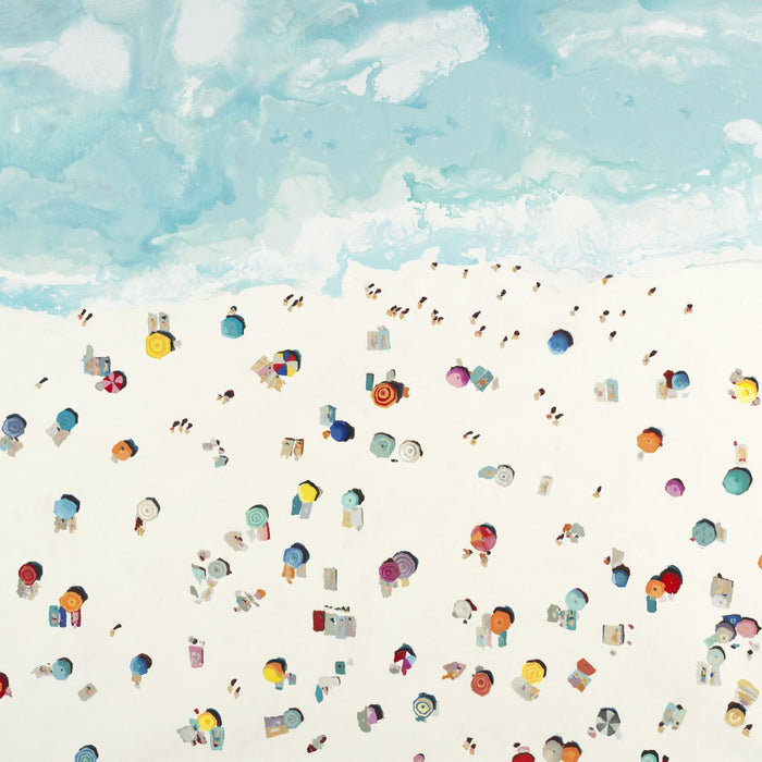 \"Beach Days\" Giant Art 54x54 Wall Art