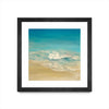 \"Coastal Viewpoint Ii\" Matted and Framed Black 30x30 Wall Art
