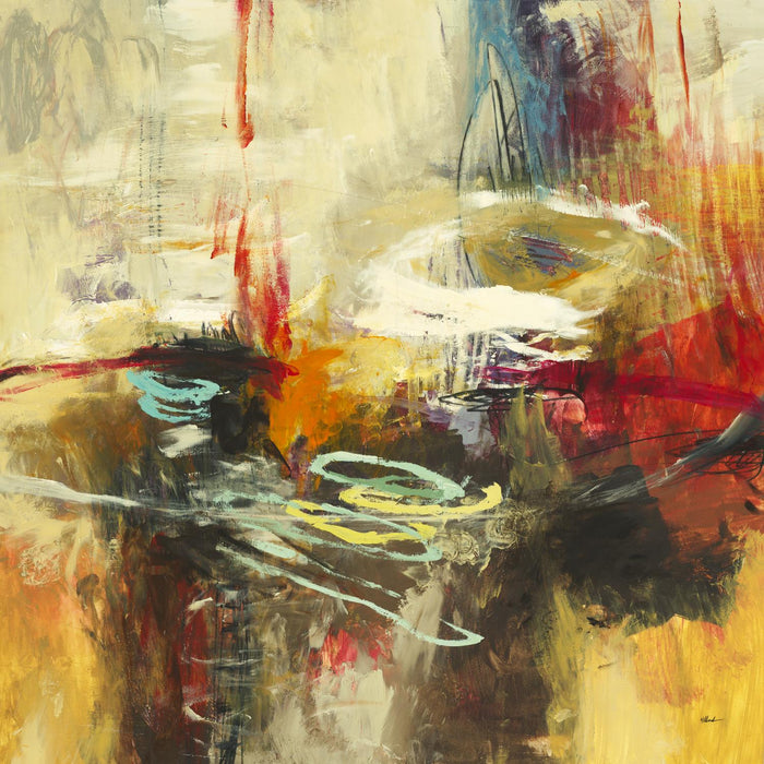 \"Instictual Beauty Ii\" Giant Art 72x72 Wall Art