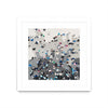 \"Crowd Sourcing\" Matted and Framed White 36x36 Wall Art