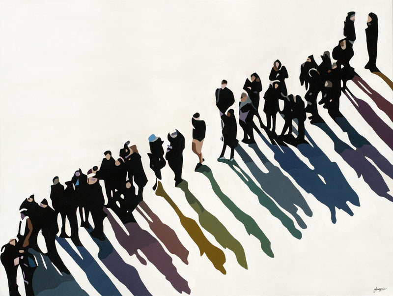 \"Life In Prism\" Giant Art 72x54 Wall Art