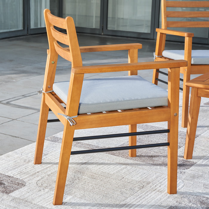 Hampton Contemporary Patio Wood Dining Chair