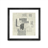 \"Camera Obscura\" Matted and Framed Black 36x36 Wall Art