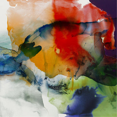 "Vibrant Terrain I" Giant Art 72x72 Wall Art