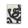 \"Symbiotic I\" Canvas Framed Black 24x32 Wall Art