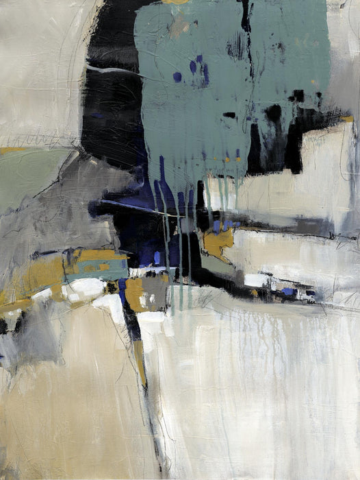 \"Fluidity I\" Giant Art 72x54 Wall Art