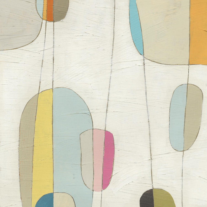 \"Molecular Motion Iv\" Giant Art 54x54 Wall Art