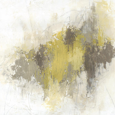 "Saffron Abstract I" Giant Art 54x54 Wall Art