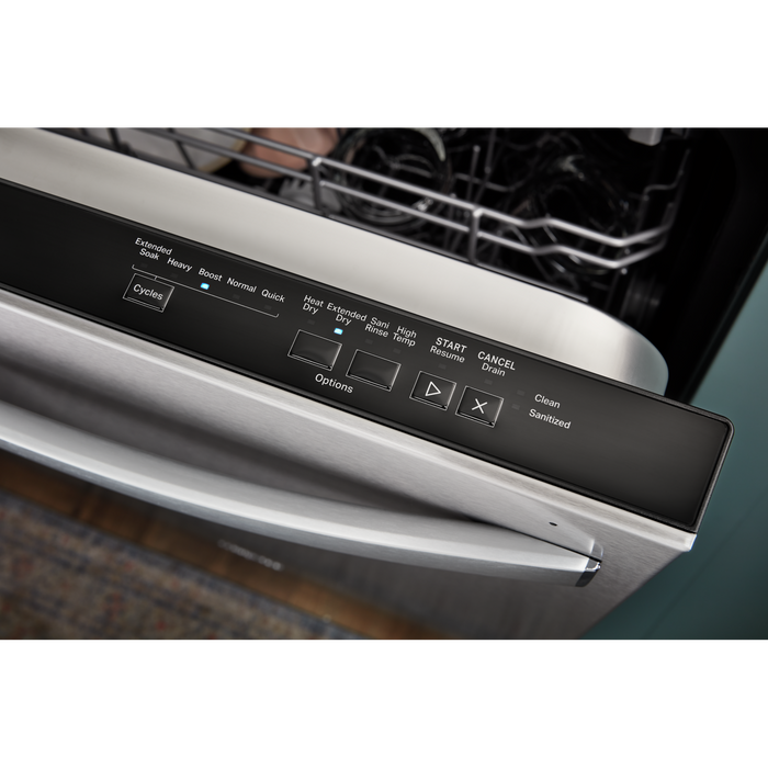 Whirlpool 24\" 55 dBA Built-In Top-Control Dishwasher - Fingerprint Resistant Stainless Steel - WDT540HAMZ