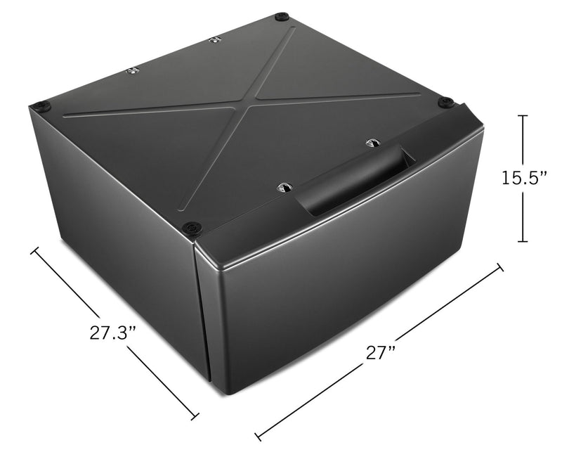 Whirlpool 15.5\" Pedestal for Front Load Washer and Dryer with Storage - WFP2715HC