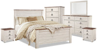 Willowton 8-Piece Queen Bedroom Package