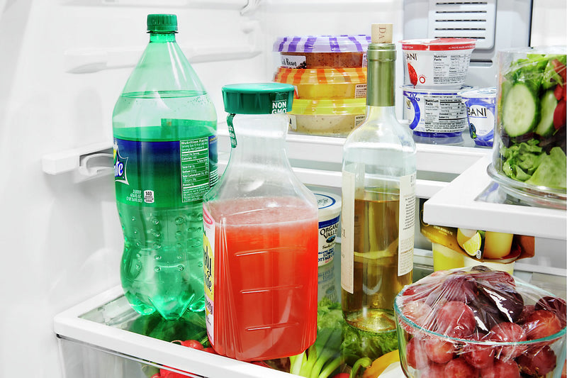 Whirlpool 30\" 20 Cu. Ft. French-Door Refrigerator - Black - WRF560SEHB