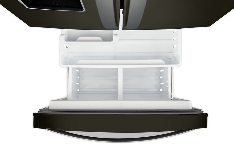 Whirlpool 30\" 20 Cu. Ft. French-Door Refrigerator - Black Stainless - WRF560SEHV