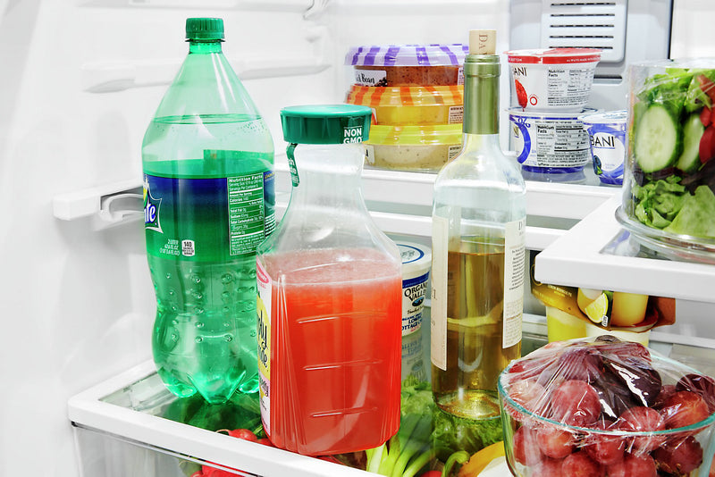 Whirlpool 30\" 20 Cu. Ft. French-Door Refrigerator - Black Stainless - WRF560SEHV