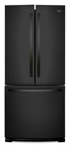 Whirlpool 30\" 20 Cu. Ft. French-Door Refrigerator - Black - WRF560SMHB
