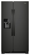 Whirlpool 33\" 21 Cu. Ft. Side-by-Side Refrigerator - Black - WRS321SDHB