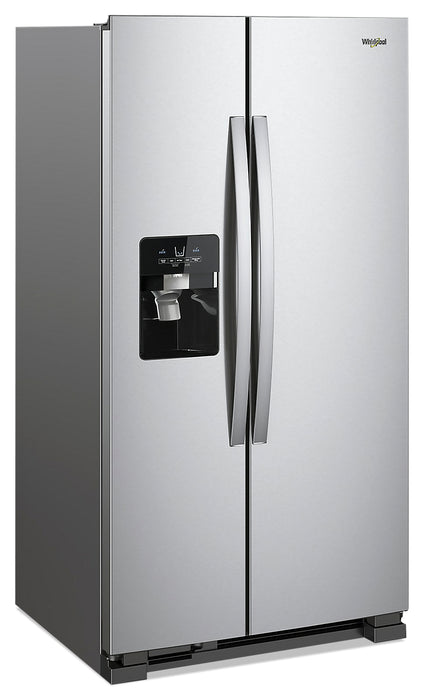 Whirlpool 36\" 25 Cu. Ft. Side-by-Side Refrigerator - Fingerprint Resistant Stainless Steel - WRS325SDHZ